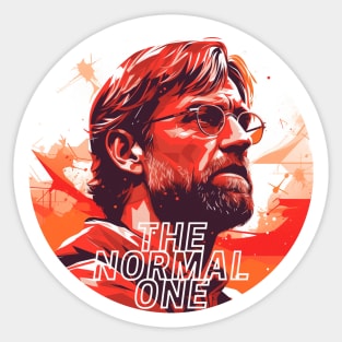 Jurgen Klopp The Normal One LFC Sticker